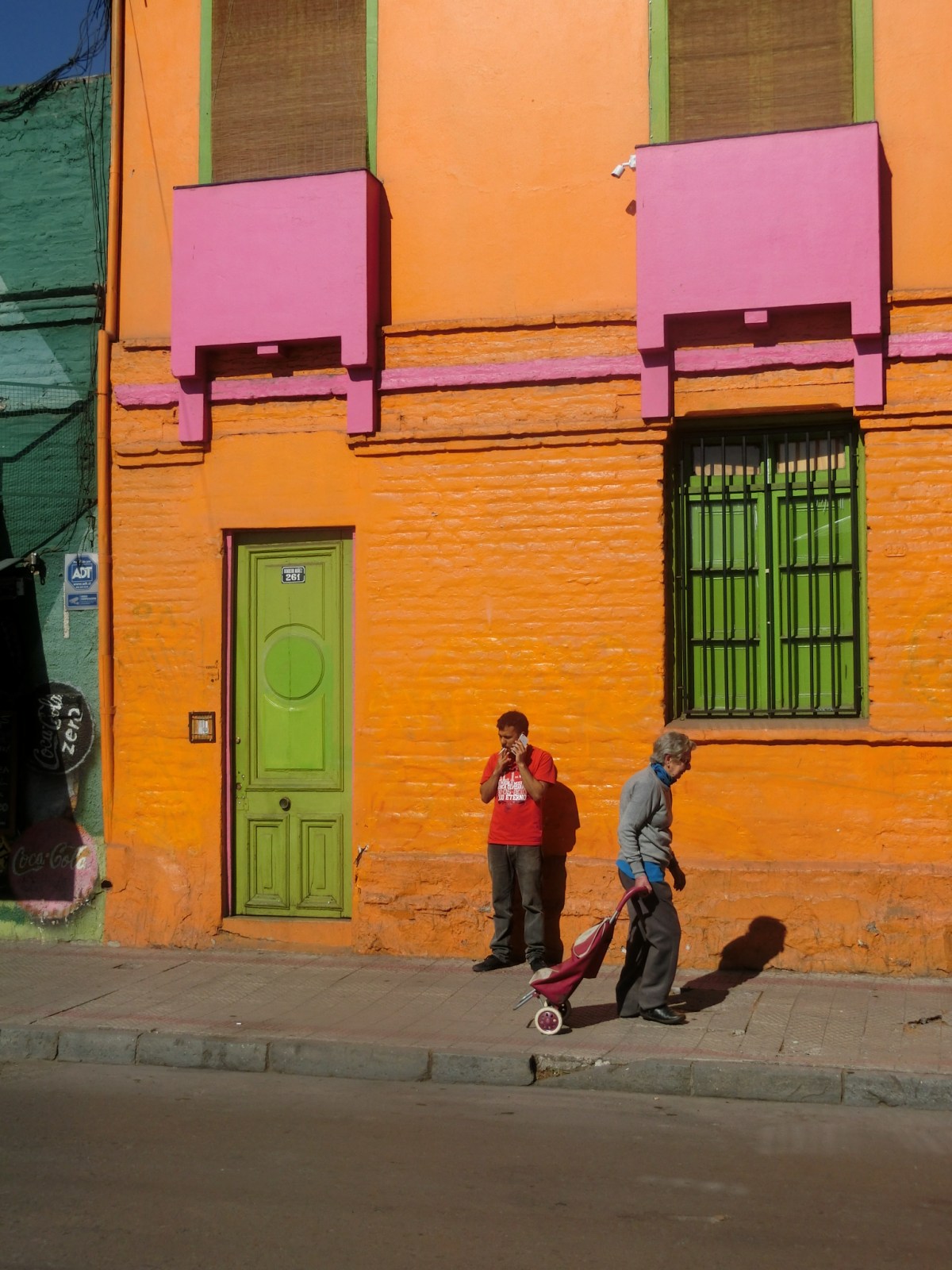 Out and about in&nbsp;Santiago