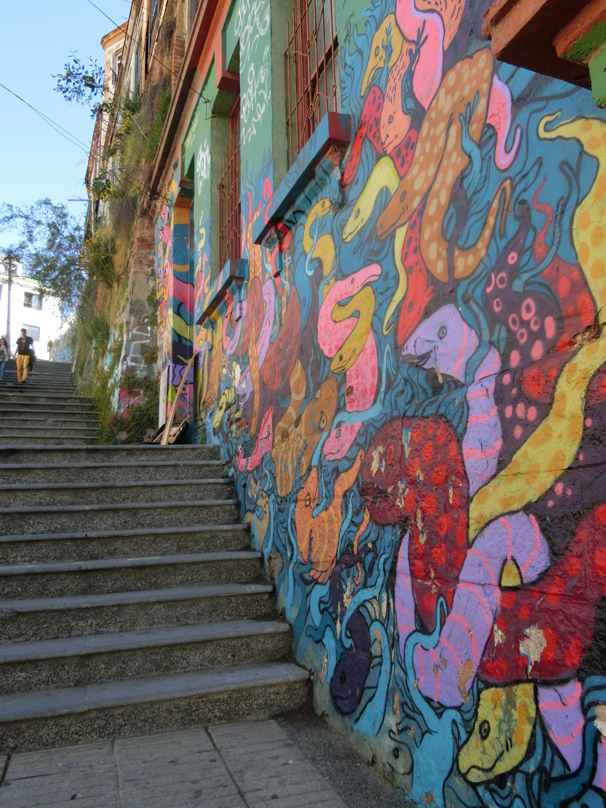 Valparaiso: street art on&nbsp;hills